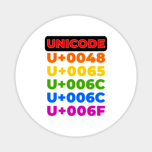 Unicode Magnet